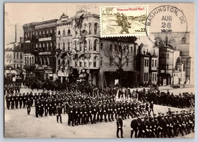 #2154 World War I Veterans FDC Maxi Card - Image 1 of 2