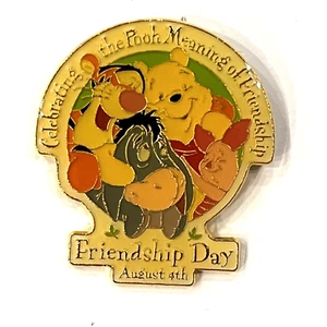 Disney Winnie the Pooh Friendship Day Pin W01 - Picture 1 of 2