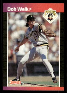 Bob Walk 1989 Donruss #172   Pittsburgh Pirates - Picture 1 of 2