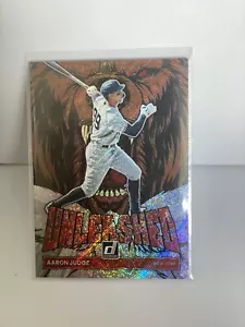 Inserto Aaron Judge Rapture Unleashed 2022 Donruss Yankees de Nueva York UL-12 - Imagen 1 de 4