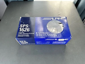 Alpine SPS-1626 6.5” Coaxial 2-Way Speaker System - Picture 1 of 5