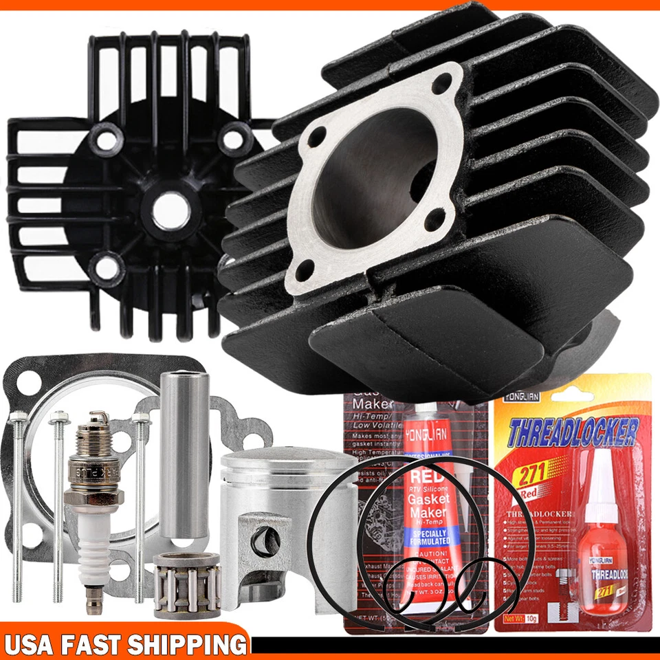 Piston Rings Cylinder Head Gasket Top Kit Set 1986 For Yamaha Yf60 YF60 4-Zinger - Изображение 1 из 4