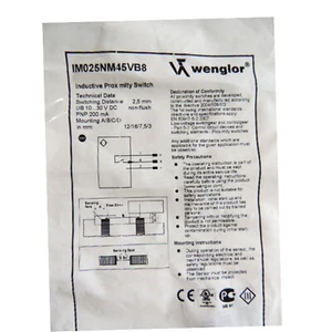 A●Wenglor IM025NM45VB8 Inductive Sensor PNP New - Foto 1 di 4