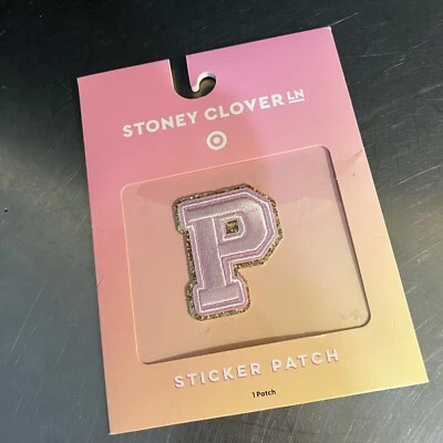 Stoney Clover Lane Target Sticker Patch Letter P Craft Material Initial NIP - Image 1 of 4