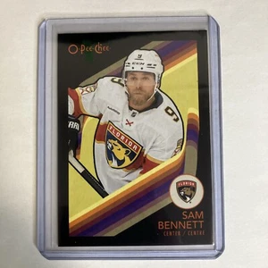 2023-24 OPC Sam Bennett Black Retro #408, /100 Florida Panthers - Picture 1 of 6