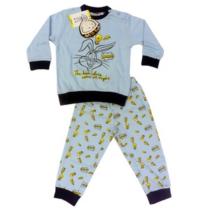 Pigiama Bugs Bunny Looney Tunes Autunno/Inverno Ghiaccio Bambino
