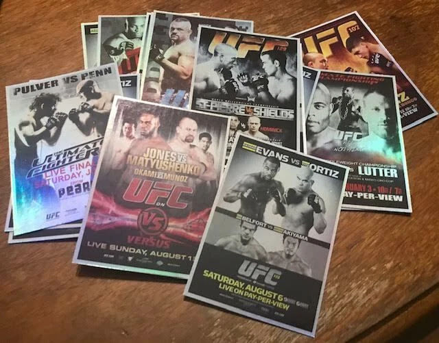 2011 topps ufc Moment of Truth Poster Review complete your set St Pierre Jones - Image 1 of 1