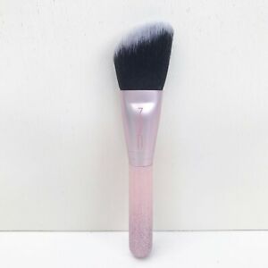 MAC 424SES Pink Angled Blush / Highlighter Brush, Travel Size, Brand New!
