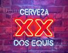 Cerveza XX Dos Equis Neon Lamp Sign 17"x14" Bar Beer Hanging Nightlight EY
