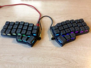 Corne v4 ergonomische Tastatur Split Keyboard - Bild 1 von 3