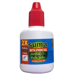 12ml Betta Fish Suma Betta Strong Tail Supplement Depressed Not eating food K - Picture 1 of 8