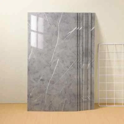 10Pcs Self-Adhesive Tile Marble PVC Cladding Wall Panels for Bathroom Kitchen UK - Image 1 of 4
