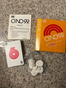 New 1982 IGI UNO99 Sealed Card Game W/ Sealed Tokens & Instructions - Picture 1 of 1
