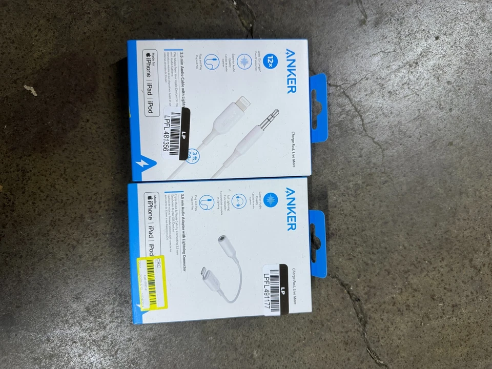 CABLE DE AUDIO ANKER AUX y ADAPTADOR NUEVO* Foto 1 de 1