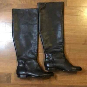 Fitzwell Chocolate Brown Boots Sz 8.5 - Picture 1 of 6