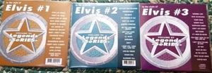 3 CDG KARAOKE DISCS ELVIS LEGENDS CD+G OLDIES ROCK BURNING LOVE,IN THE GHETTO - Foto 1 di 1