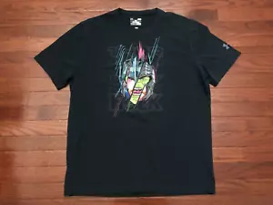 CAMISETA THOR RAGNAROK PARA HOMBRE GRANDE UNDER ARMOUR NEGRA AZUL MARVEL MCU HULK - Imagen 1 de 6