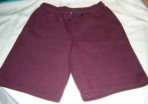 Urban Pipeline Boy's Shorts Sz L 14H/16H, Cotton/Polyester, Burgundy/Black, VGUC - Picture 1 of 2
