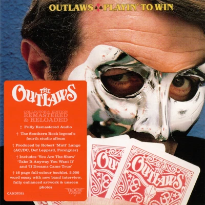 The Outlaws ~ Playin’ To Win (1978) CD 2016 Rock Candy Records UK •• NEW •• - Image 1 of 4