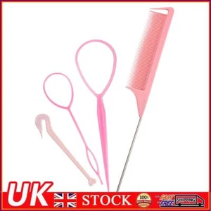 4Pcs/Set Professional Hair Looping Tools with Remover Hair Accessories for Women - Picture 1 of 9