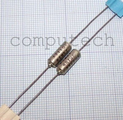 2 pezzi 4,7uF 35V Condensatore al Tantalio per Audio HiFi Kemet T110 serie