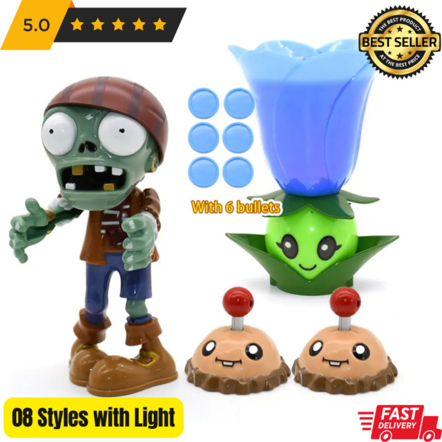 Plants Vs Zombies PVZ GARDEN WARFARE TURRET Zombie vinyl action figure game  🎮