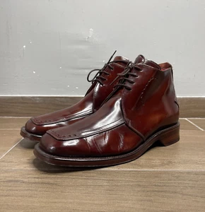 Jeffery West Herren Braun Muster Leder Croaker Stiefel-Größe 9UK/10US/43EU - Bild 1 von 13