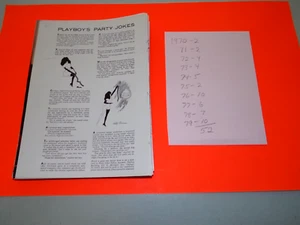 52 1970's Playboy Magazine Centerfolds Only Very Good NO Duplicates - Picture 1 of 1