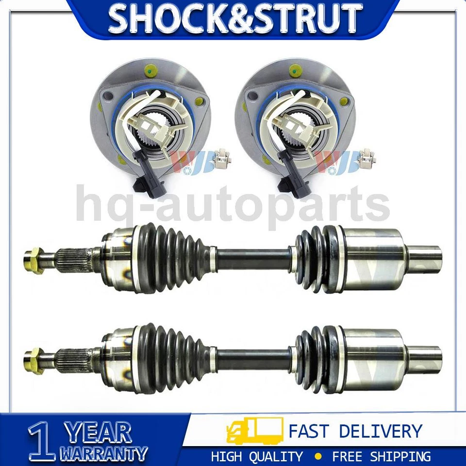 Junta CV + cojinete de cubo de rueda para Cadillac DeVille 4,6 L 2005 2004 2003 2002 2001 Foto 1 de 4