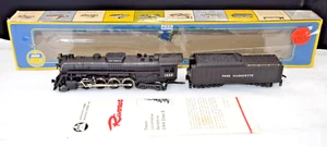 AHM RIVAROSSI STEAM LOCOMOTIVE BERKSHIRE 2-8-4 CLASS S #5062 PERE MARQUETTE - Picture 1 of 19
