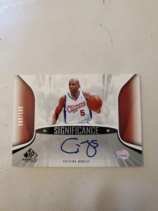 SP SPIEL GEBRAUCHT SCHNEIDEN MOBLEY AUTOGRAMM 80/100 - Bild 1 von 4