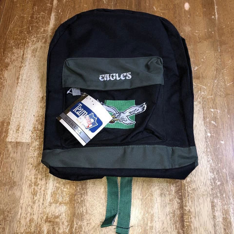 Vintage NFL Team deluxe backpack Philadelphia Eagles New With Tags Deadstock Cover