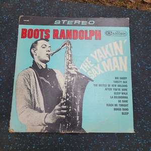 Boots Randolph The Yakin' Sax Man LP Vinyl Record 1964 - Foto 1 di 6