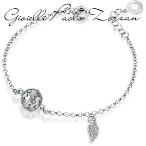 Bracciale in argento con chiama angeli ref. sfa123 - Foto 1 di 1