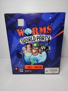Worms World Party PC CD Big Box - Ex Rental - READ Description - Picture 1 of 7
