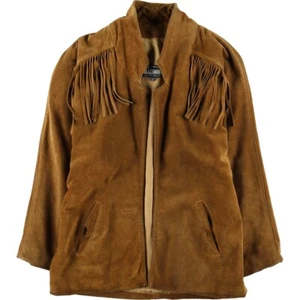COMINT Fringed suede leather jacket for women, size S /eaa498115 - Picture 1 of 17