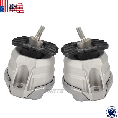 Front L & R Engine Mount Set 2PCS. 2004-2010 for BMW 525i 528i 530i 2.5L 3.0L - Image 1 of 4