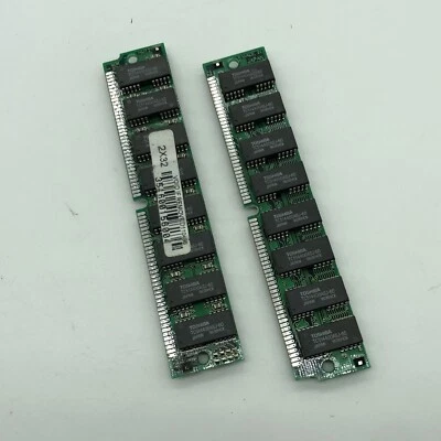 2x 8MB 72-Pin 16MB Fast Page Non-Parity 2X32 SIMM RAM Memory Mac PC Unix Apple - Image 1 of 4