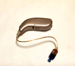 OPN1 T miniRITE RIC Digital hearing aids left side w/ battery size 312.