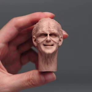 1/6 Emperor Sith Sheev Palpatine Head Sculpt Fit 12'' Male Action Figure Body - Picture 1 of 8