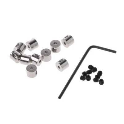 10 Pcs/Set Pin Keeper Pin Backs Brooch Pin Locking Pin Backs with Wrench Tools - Image 1 of 4