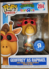 Funko Pop! TMNT Geoffrey as Raphael #204 |BRAND NEW SEALED ToysRus Exclusive