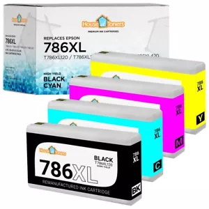 T786XL for Epson T786XL Ink Cartridges WorkForce WF-4630 WF-4640 WF-5110 Lot - Picture 1 of 11