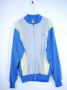 PUMA Sweatjacke Tracktop Trainingsanzug Jacke Vintage Retro Herren Gr. M - Picture 1 of 2