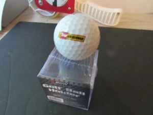 Les Schwab Taylormade 00 logo Golf ball & New Display case,very nice! - Picture 1 of 2