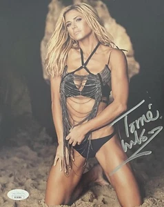 JSA Torrie Wilson 8x10 PROMO AUTOGRAPHED Pro Wrestling Hand Signed black - Picture 1 of 1