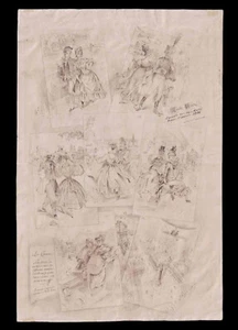 GRAVURE PANORAMA 1906 / lanterne magique magic lantern optical toy - Imagen 1 de 4