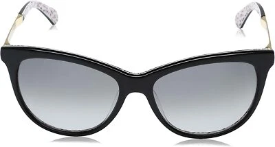 Kate Spade JIZELLE 0UYY Black Pattern Red / Dark Grey Gradient Sunglasses - Image 1 of 4