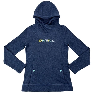 O'Neill Hoodie Girls 14 Blue Surf Snowboard Long Sweater Sweatshirt Kids Youth - Picture 1 of 8