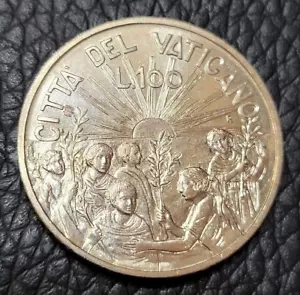 1999 Vatican City 100 Lire Coin - Picture 1 of 2